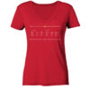 ILLE - ILLA - ILLUD SCHULE - Damen V-Neck BIO T-Shirt 12 Vestis Unica - Latein zum Anziehen - front ladies organic v neck shirt cb1f34 1116x
