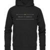 Podologie - UNGUIS INCARNATUS - Hochwertiger Unisex BIO Hoodie 8 Vestis Unica - Latein zum Anziehen - front organic hoodie 272727 1116x 2