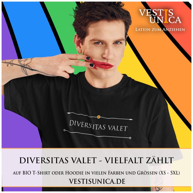 Vestis Unica - Latein zum Anziehen - advert diversitasvalet Kopie ergebnis