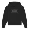 SITA US VILATE INIS ET ABERNET - Unisex Oversize BIO Hoodie 7 Vestis Unica - Latein zum Anziehen - front organic oversize hoodie 272727 1116x 1