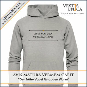 Vestis Unica - Latein zum Anziehen - ad avismatura 500