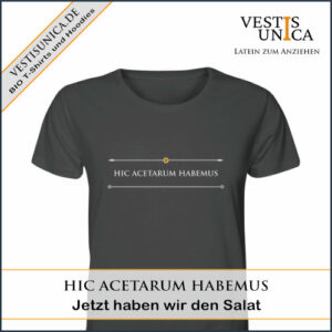 Vestis Unica - Latein zum Anziehen - ad hicacetarum 500