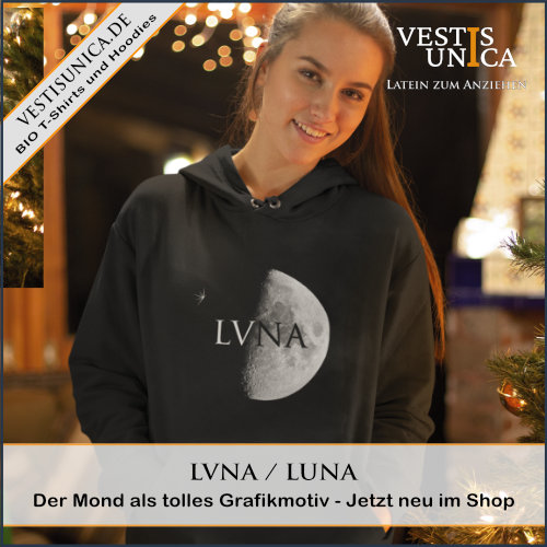 Aktuelles 9 Vestis Unica - Latein zum Anziehen - ad luna 500