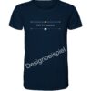 Römisches Datum mit Wunschsymbol - personalisierbar - Unisex BIO T-Shirt 22 Vestis Unica - Latein zum Anziehen - auswahl1 examen w