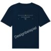 Römisches Datum mit Wunschsymbol - personalisierbar - Unisex Relaxed BIO T-Shirt 12 Vestis Unica - Latein zum Anziehen - auswahl1 relaxed herz w