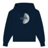 LUNA MOND LVNA - Unisex Oversize BIO Hoodie 7 Vestis Unica - Latein zum Anziehen - front organic oversize hoodie 0e2035 1116x 1