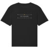 Römisches Datum mit Wunschsymbol - personalisierbar - Unisex Relaxed BIO T-Shirt 11 Vestis Unica - Latein zum Anziehen - front organic relaxed shirt 272727 1116x 13