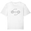PERPETUUM MOBILE - Unisex Relaxed BIO T-Shirt 9 Vestis Unica - Latein zum Anziehen - front organic relaxed shirt f8f8f8 1116x 2
