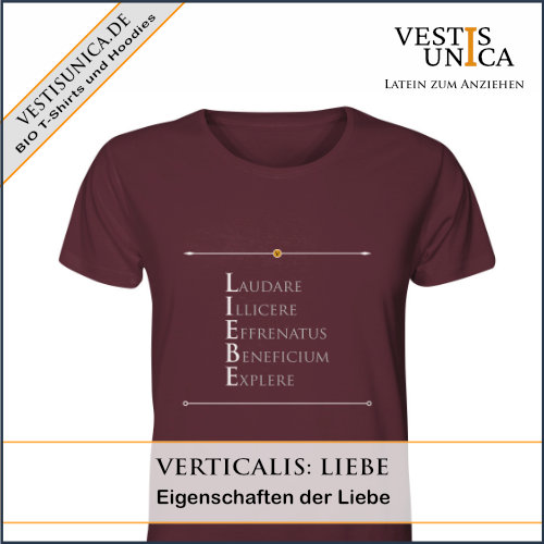 Vestis Unica - Latein zum Anziehen - ad liebe 500