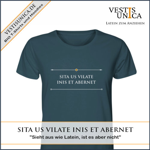 Top 10 der beliebtesten Motive 1 Vestis Unica - Latein zum Anziehen - ad sitausvilate1 500