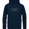 ET ARMA ET VERBA VULNERANT - Hochwertiger Unisex BIO Hoodie 10 Vestis Unica - Latein zum Anziehen - front organic hoodie 0e2035 1116x 5