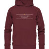 ET ARMA ET VERBA VULNERANT - Hochwertiger Unisex BIO Hoodie 8 Vestis Unica - Latein zum Anziehen - front organic hoodie 672b34 1116x 5