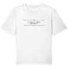 ET ARMA ET VERBA VULNERANT - Unisex Relaxed BIO T-Shirt 9 Vestis Unica - Latein zum Anziehen - front organic relaxed shirt f8f8f8 1116x 6