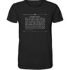 LOREM IPSUM TEXTAUSZUG - Unisex BIO T-Shirt 10 Vestis Unica - Latein zum Anziehen - front organic shirt 272727 1116x 24