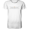 NUMQUAM EST SERA CONVERSIO - Unisex BIO T-Shirt 17 Vestis Unica - Latein zum Anziehen - front organic shirt f8f8f8 1116x 14
