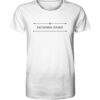 HONOREM HABEO - HABEDERE - Habe die Ehre - Latein - Unisex BIO T-Shirt 17 Vestis Unica - Latein zum Anziehen - front organic shirt f8f8f8 1116x 6