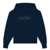 Neuer Tag, neues Glück auf Latein - Unisex Oversize BIO Hoodie 9 Vestis Unica - Latein zum Anziehen - front organic oversize hoodie 0e2035 1116x 6