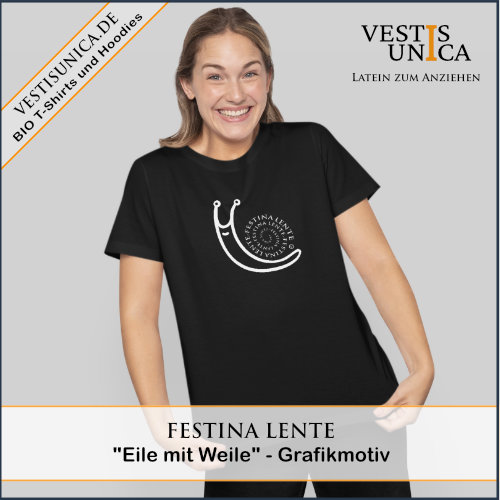 Festina Lente Grafikmotiv