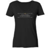 AN EGO TOTIENS DE EADEM RE AUDIAM? - Damen V-Neck BIO T-Shirt 7 Vestis Unica - Latein zum Anziehen - front ladies organic v neck shirt 272727 1116x 21