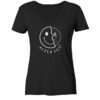 ALTER EGO - das andere Ich - Damen V-Neck BIO T-Shirt 7 Vestis Unica - Latein zum Anziehen - front ladies organic v neck shirt 272727 1116x 4