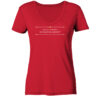 AN EGO TOTIENS DE EADEM RE AUDIAM? - Damen V-Neck BIO T-Shirt 10 Vestis Unica - Latein zum Anziehen - front ladies organic v neck shirt cb1f34 1116x 21