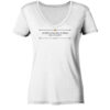 NONDUM OMNIUM DIERUM SOL OCCIDIT - Damen V-Neck BIO T-Shirt 11 Vestis Unica - Latein zum Anziehen - front ladies organic v neck shirt f8f8f8 1116x 15