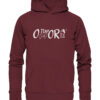 O TEMPORA O MORES - Grafik - Hochwertiger Unisex BIO Hoodie 8 Vestis Unica - Latein zum Anziehen - front organic hoodie 672b34 1116x 5