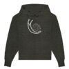 FESTINA LENTE - Eile mit Weile - Unisex Oversize BIO Hoodie 8 Vestis Unica - Latein zum Anziehen - front organic oversize hoodie 1b1c1a 1116x 8