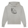 FESTINA LENTE - Eile mit Weile - Unisex Oversize BIO Hoodie 10 Vestis Unica - Latein zum Anziehen - front organic oversize hoodie c2c1c0 1116x 8