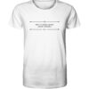 MENTE ATQUE SENSU ABSENTISSIMUS - Unisex BIO T-Shirt 17 Vestis Unica - Latein zum Anziehen - front organic shirt f8f8f8 1116x 11