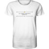 NON OMNE QUOD NITET AURUM EST - Unisex BIO T-Shirt 17 Vestis Unica - Latein zum Anziehen - front organic shirt f8f8f8 1116x 18