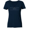 ERROR IURIS - Damen V-Neck BIO T-Shirt 6 Vestis Unica - Latein zum Anziehen - front ladies organic v neck shirt 0e2035 1116x 28