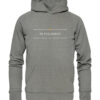 IN FLAGRANTI - Hochwertiger Unisex BIO Hoodie 12 Vestis Unica - Latein zum Anziehen - front organic hoodie 818381 1116x 7
