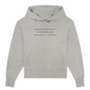 SI VIS PACEM PARA BELLUM - Unisex Oversize BIO Hoodie 8 Vestis Unica - Latein zum Anziehen - front organic oversize hoodie c2c1c0 1116x 41