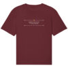 BARBA NON FACIT PHILOSOPHUM - Unisex Relaxed BIO T-Shirt 6 Vestis Unica - Latein zum Anziehen - front organic relaxed shirt 672b34 1116x 6