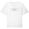 BARBA NON FACIT PHILOSOPHUM - Unisex Relaxed BIO T-Shirt 9 Vestis Unica - Latein zum Anziehen - front organic relaxed shirt f8f8f8 1116x 6