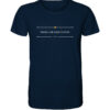 NIHIL SUB SOLE NOVUM - Unisex BIO T-Shirt 12 Vestis Unica - Latein zum Anziehen - front organic shirt 0e2035 1116x 3