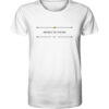 NOSCE TE IPSUM! - Unisex BIO T-Shirt 17 Vestis Unica - Latein zum Anziehen - front organic shirt f8f8f8 1116x 34
