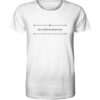 IRA INITIUM INSANIAE - Unisex BIO T-Shirt 17 Vestis Unica - Latein zum Anziehen - front organic shirt f8f8f8 1116x 40