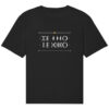 TE AMO - Versteckte Botschaft - Faltmotiv - Unisex Relaxed BIO T-Shirt 9 Vestis Unica - Latein zum Anziehen - front organic relaxed shirt 272727 1116x 12