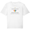 AMOR EST AMOR - DIVERSITAS VALET - Unisex Relaxed BIO T-Shirt 9 Vestis Unica - Latein zum Anziehen - front organic relaxed shirt f8f8f8 1116x 25