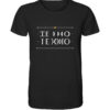 TE AMO - Versteckte Botschaft - Faltmotiv - Unisex BIO T-Shirt 11 Vestis Unica - Latein zum Anziehen - front organic shirt 272727 1116x 12