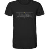 NON QUIA DIFFICILIA SUNT NON AUDEMUS - Unisex BIO T-Shirt 10 Vestis Unica - Latein zum Anziehen - front organic shirt 272727 1116x 13