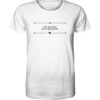 UBI QUANDO QUID QUOMODO - Unisex BIO T-Shirt 17 Vestis Unica - Latein zum Anziehen - front organic shirt f8f8f8 1116x 1