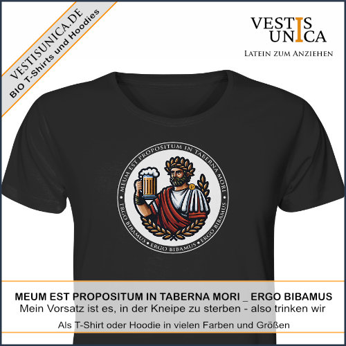 Vestis Unica - Latein zum Anziehen - ad meumestbibamus 500
