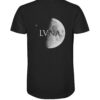 LUNA MOND LVNA Rücken - Unisex Bio T-Shirt 9 Vestis Unica - Latein zum Anziehen - back organic shirt 272727 1116x