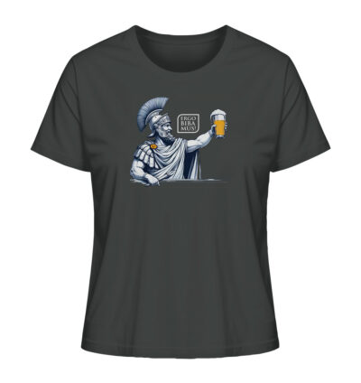 ERGO BIBAMUS - Römer mit Bier - Damen Bio T-Shirt