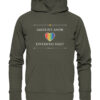 AMOR EST AMOR - DIVERSITAS VALET - Hochwertiger Unisex Bio Hoodie 17 Vestis Unica - Latein zum Anziehen - front organic hoodie 545348 1116x 1