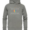 AMOR EST AMOR - DIVERSITAS VALET - Hochwertiger Unisex Bio Hoodie 18 Vestis Unica - Latein zum Anziehen - front organic hoodie 818381 1116x