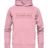 Jetzt haben wir den Salat - Hochwertiger Unisex Bio Hoodie 13 Vestis Unica - Latein zum Anziehen - front organic hoodie febbca 1116x 5